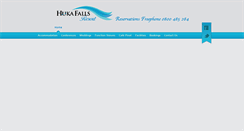 Desktop Screenshot of hukafallsresort.com